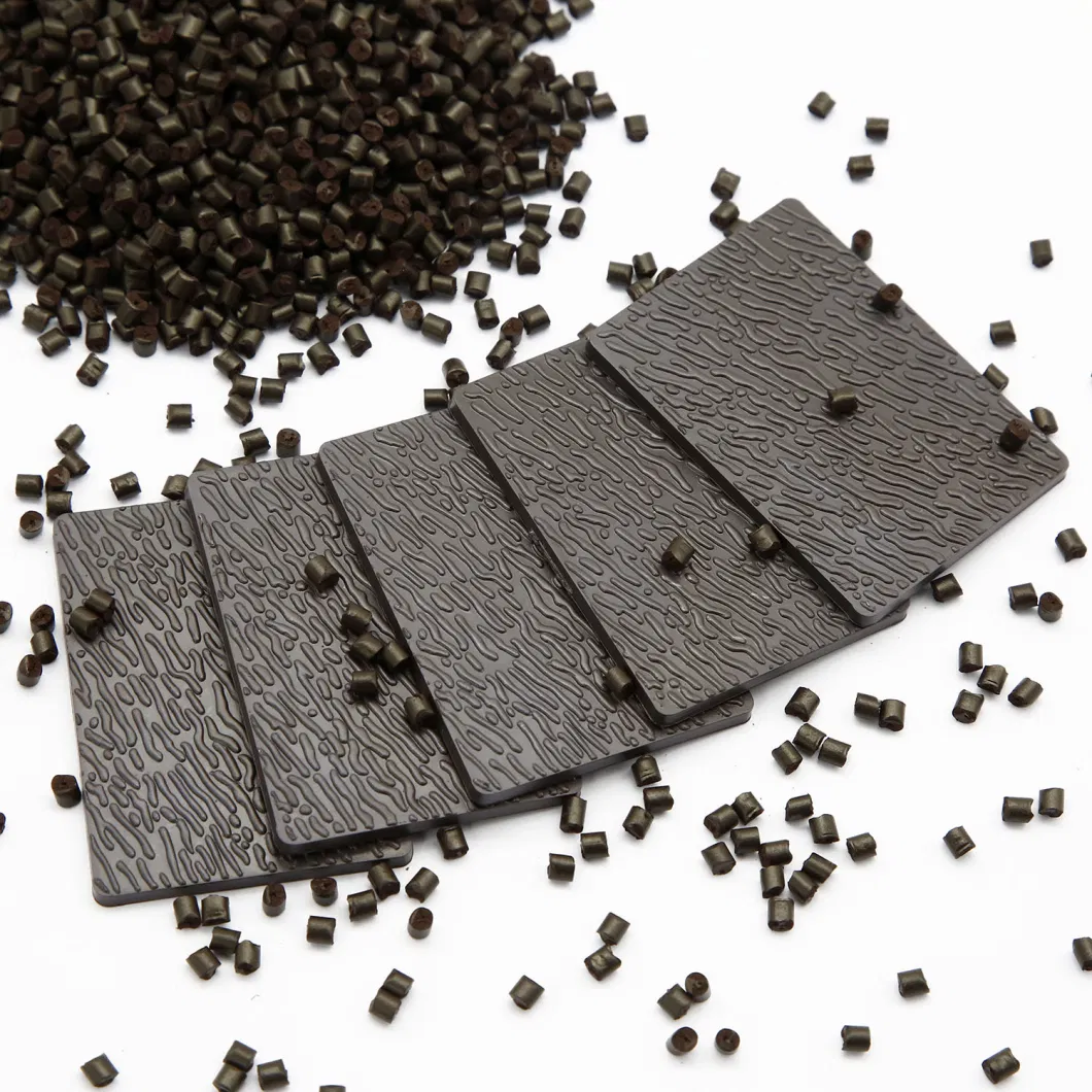 ABS, PS, PP. PE, PC Pellet Additive Granule Brown Polyester Plastic Masterbatch