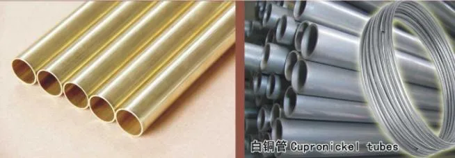 ASTM B111 C70600 C68700 C44300 Seamless Brass Admiralty Copper Nickel Water Tube Heat Exchanger/Condenser Pipe