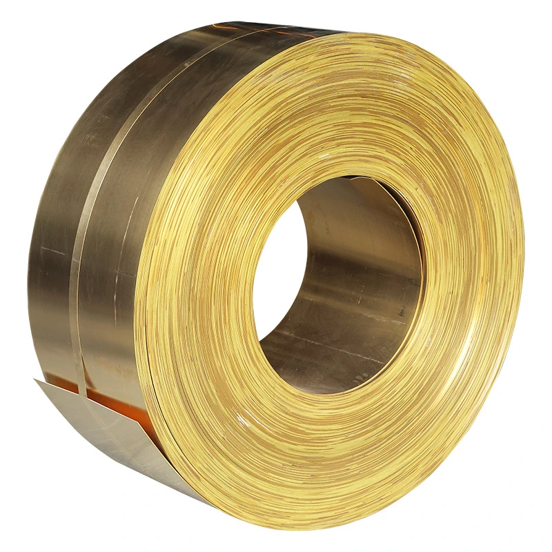 Coil Strip C5210 C5191 High-Strength Wear-Resistant Phosphor Bronze Strip Tin Bronze Copper for Hot Sale