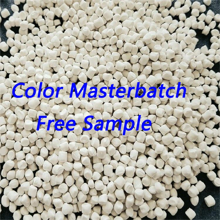 White CaCO3 Calcium Filler Color Masterbatches for PE PP Plastic Products