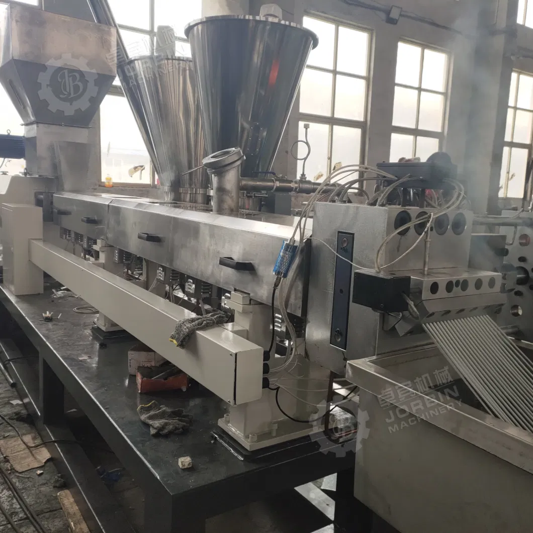 Co-Rotating Twin Screw Extruder Machine Compound PE PP Filler Masterbatch