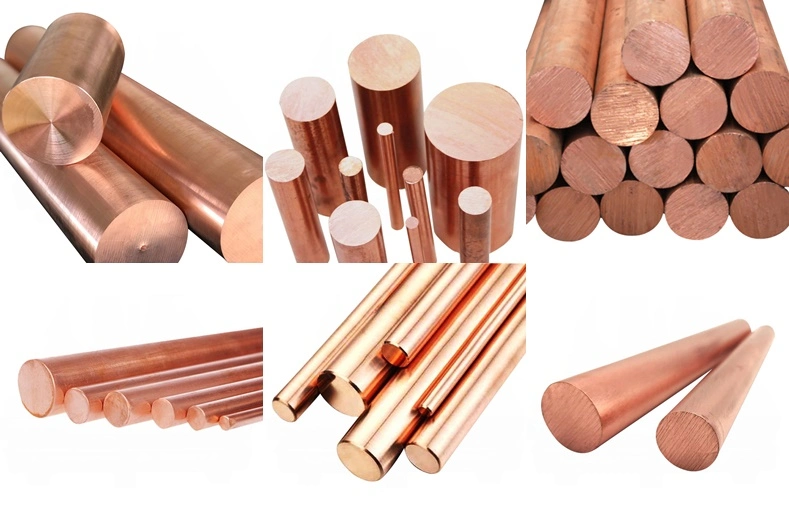 Copper Bar 10mm X 1000mm Copper Bar with Tin Coating Copper Bars/Rods