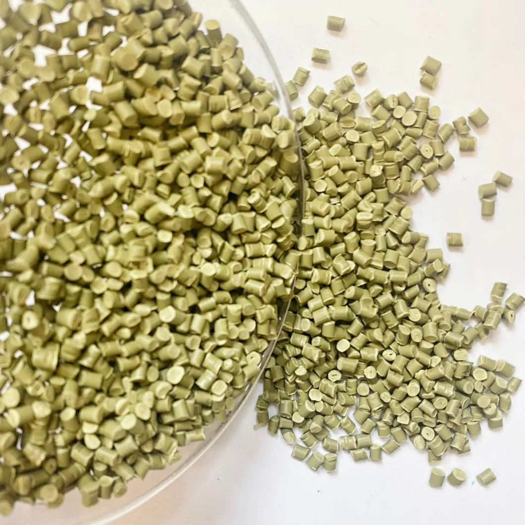 Color Masterbatch Granules From Recycled Green Pet for Cost-Effective Molding