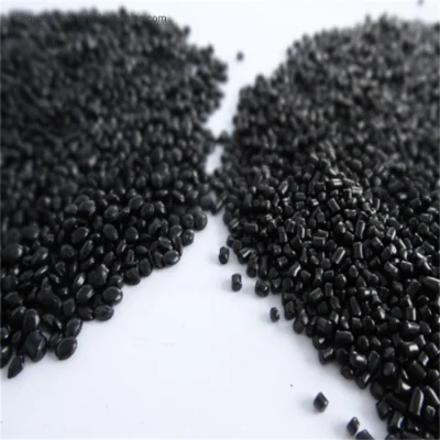 HDPE plástico Pellets Granules Virgen barata reciclado Masterbatch Negro fábrica