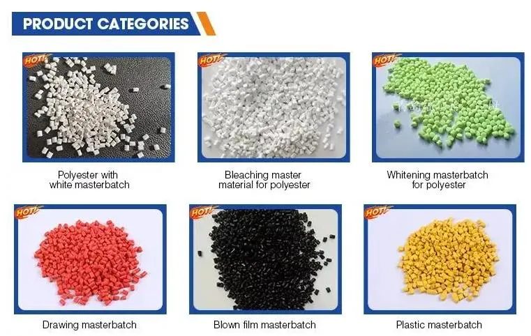 Factory Price High Concentration LDPE HDPE PE PP Color Masterbatch