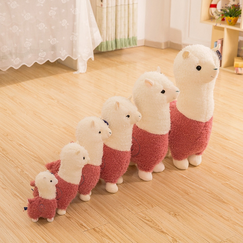 Custom Classic Plush Toys Soft Stuffed Cute Animals Alpaca Toy Birthday Gift