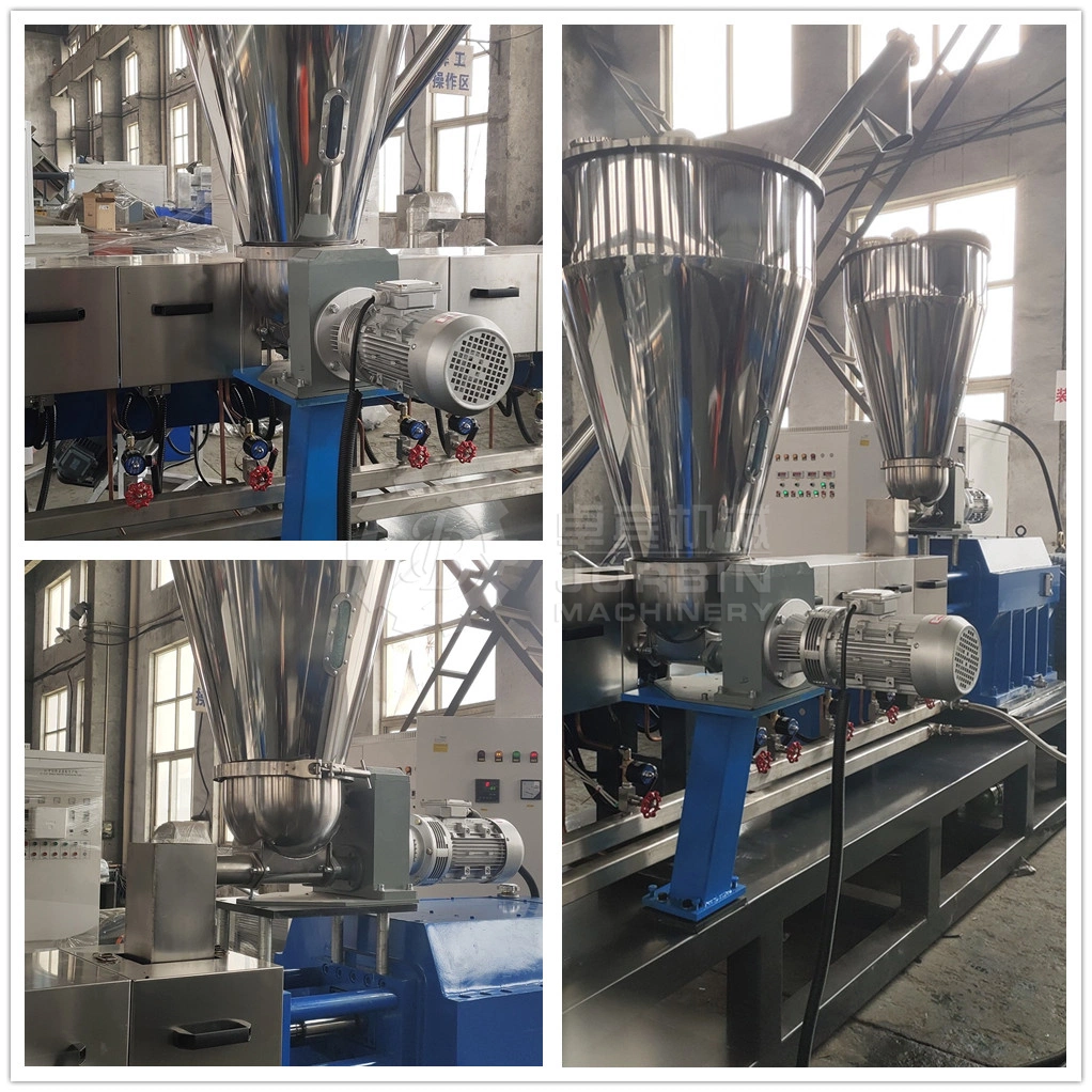 Masterbatch Filler MB and Color MB with CaCO3 Production Line with Water Cooling System