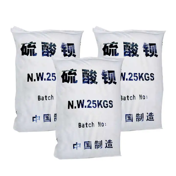 White Powdered Barium Sulfate Barite for Paint Precipitated Barium Sulfate