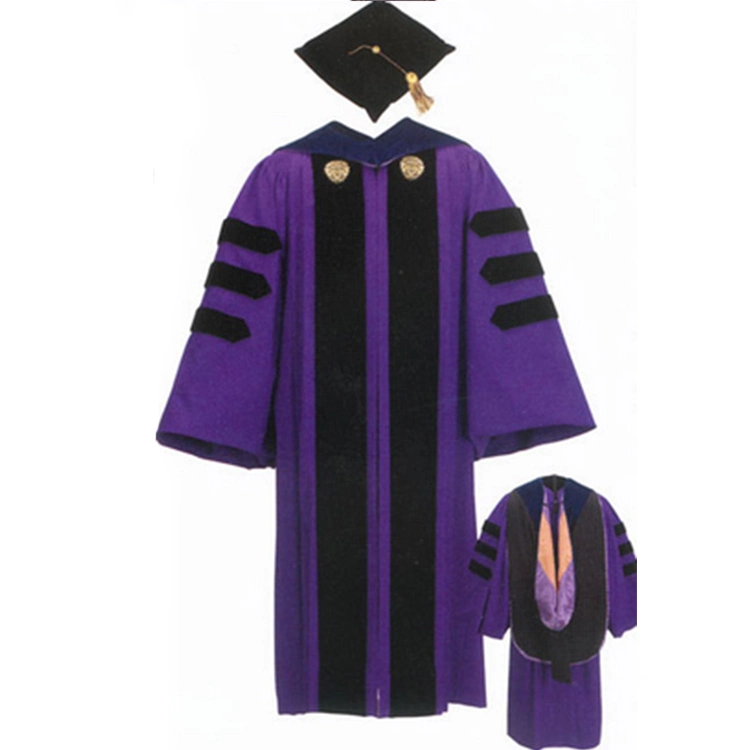 College Bachelor Graduates Graduation Cap Gown and Stole