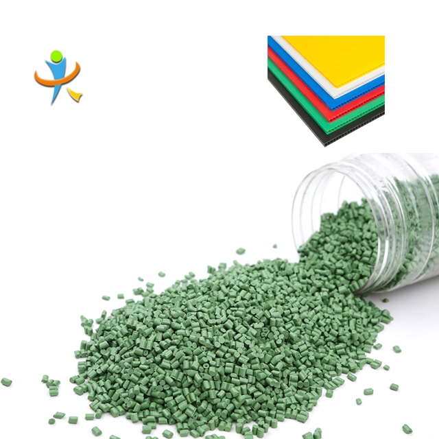 100% Virgin PP Carrier Plastic Injection Moulding High Concentration Biodegradable Colorants Materials Masterbatch Additives for Blow Film and Bags