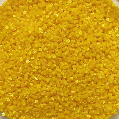 High Temperature Resistance Yellow PE Masterbatch for Aerospace Parts Injection