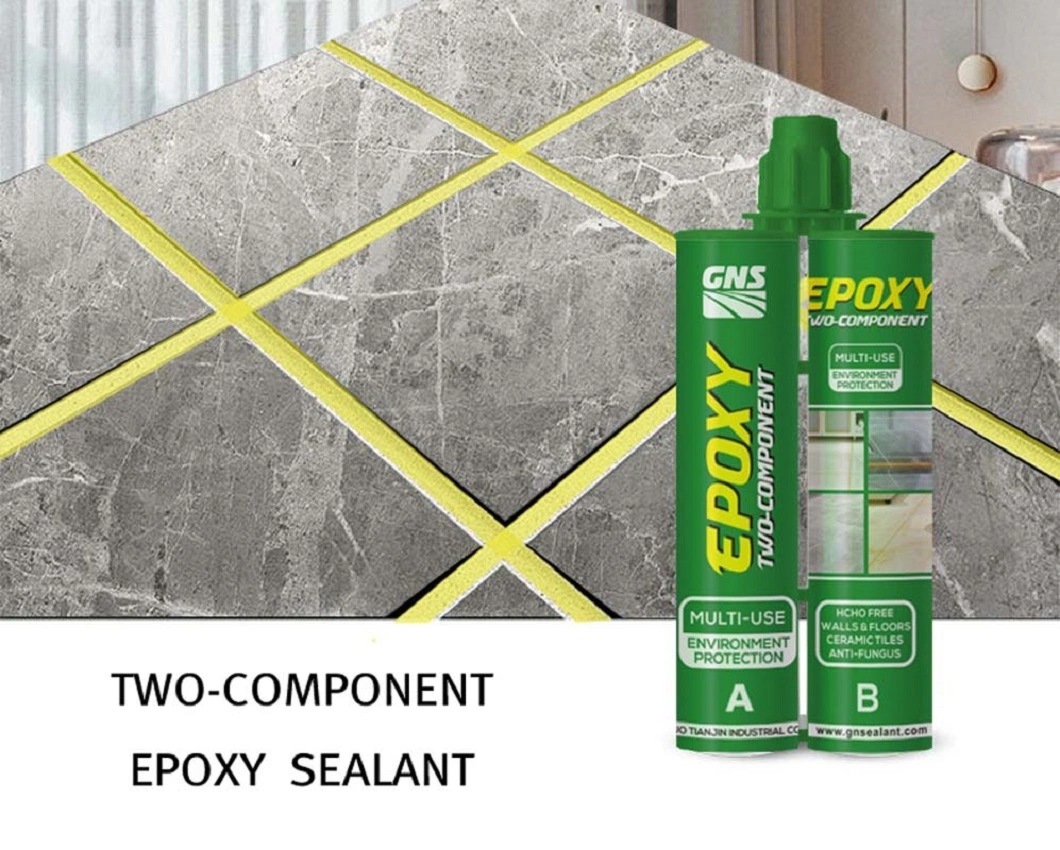 General Purpose Faster Curing Colorful Epoxy Resin Sealant Grout for Stone with Damp-Proof Ability