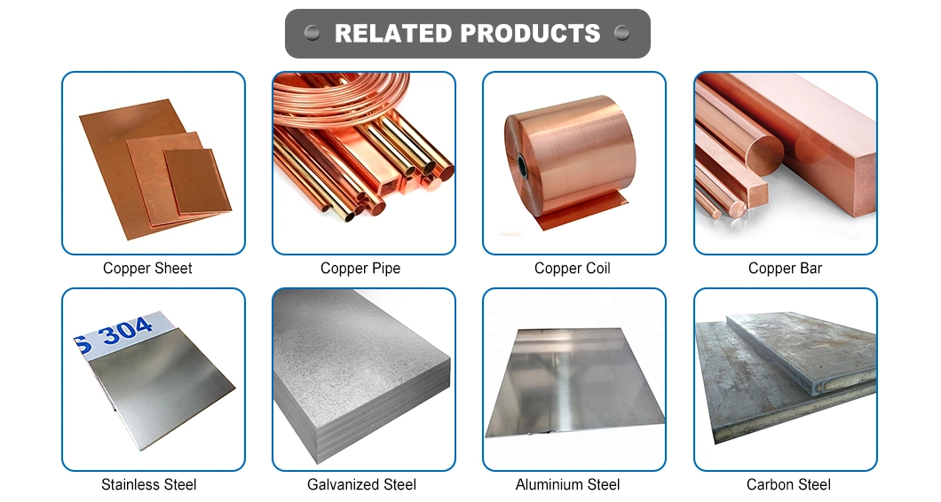 Copper Bar C17200 Cube Beryllium Copper Price for Electric Factory