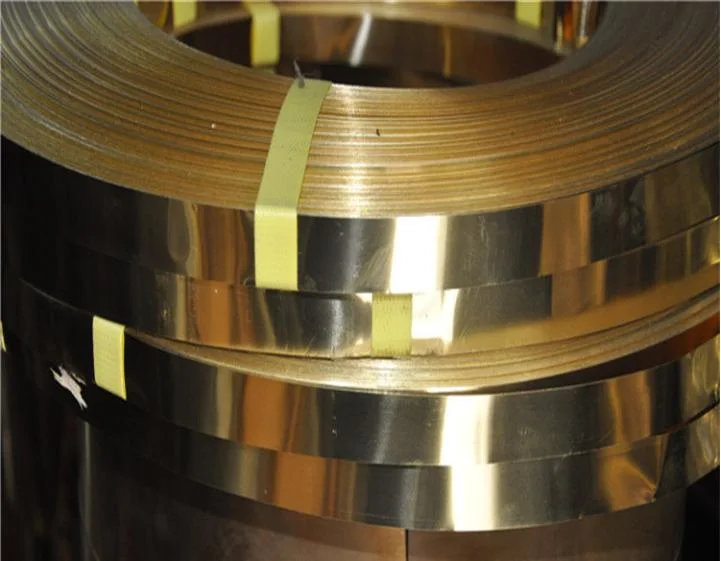 99.9% Pure Copper Coils Strip C1200 C1020 C5191 Cu ETP H Phosphor Bronze Decorative Earthing