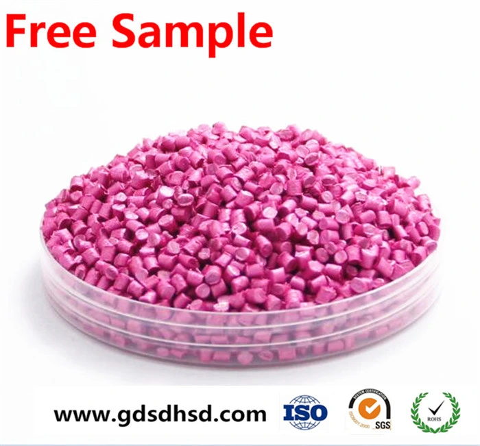 Pink Plastic Masterbatch Flame Retardant Masterbatches Granules