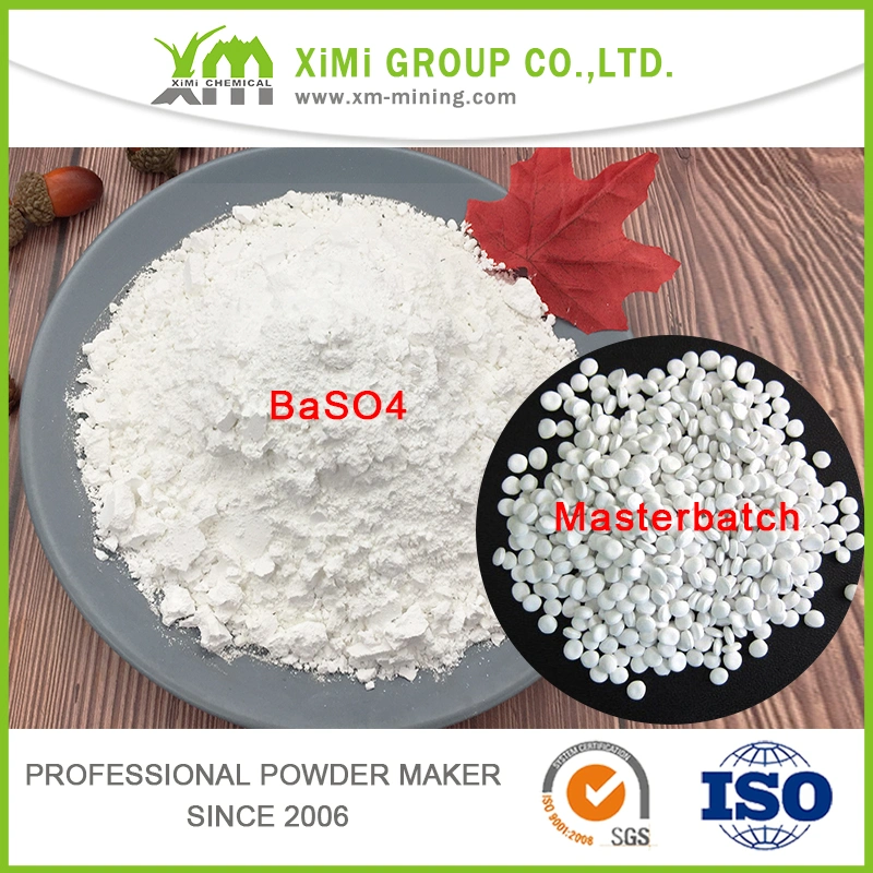 Low Cost Baso4 Filler Barium Sulpahte for HDPE/LDPE/LLDPE Masterbatch Plastic