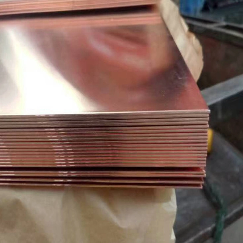 C14500 Tellurium Copper Sheet Plate High Precision Machining 99.9% Purity High Quality Copper Sheet