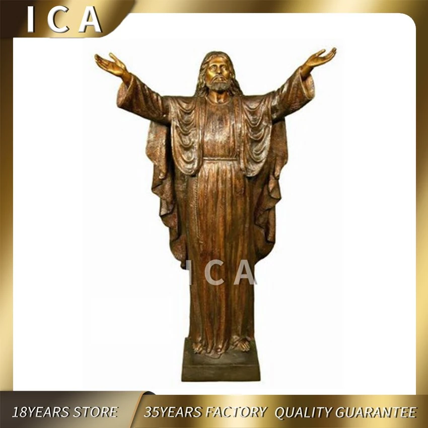Outdoor Life Size Jesus Sculpture Bronze