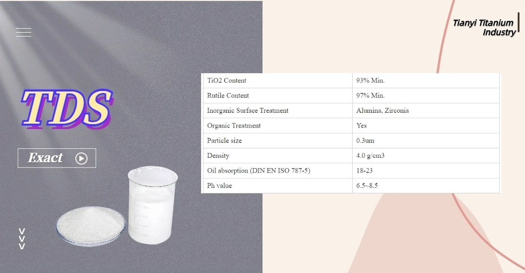 Sulfate Process Industrial Grade Rubber and Plastics Masterbatches