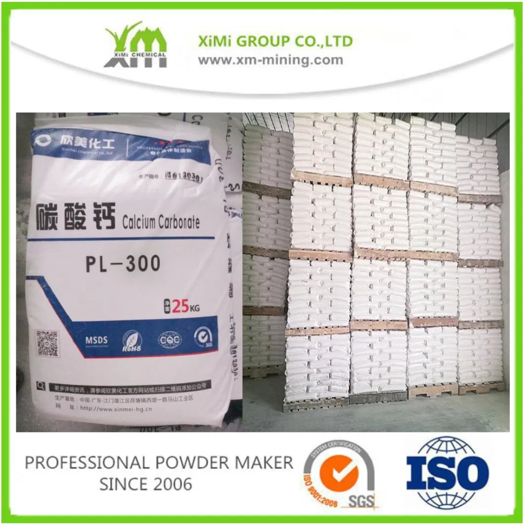 Calcium Carbonte Chemical Powder Applied to Rubber Plastic CaCO3