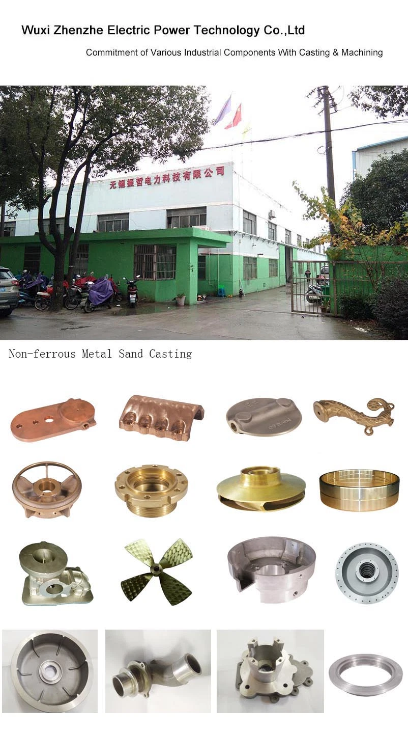 Casting Bronze/Copper/Brass Pump Body/Parts for Marine Boat Made by Sand Casting