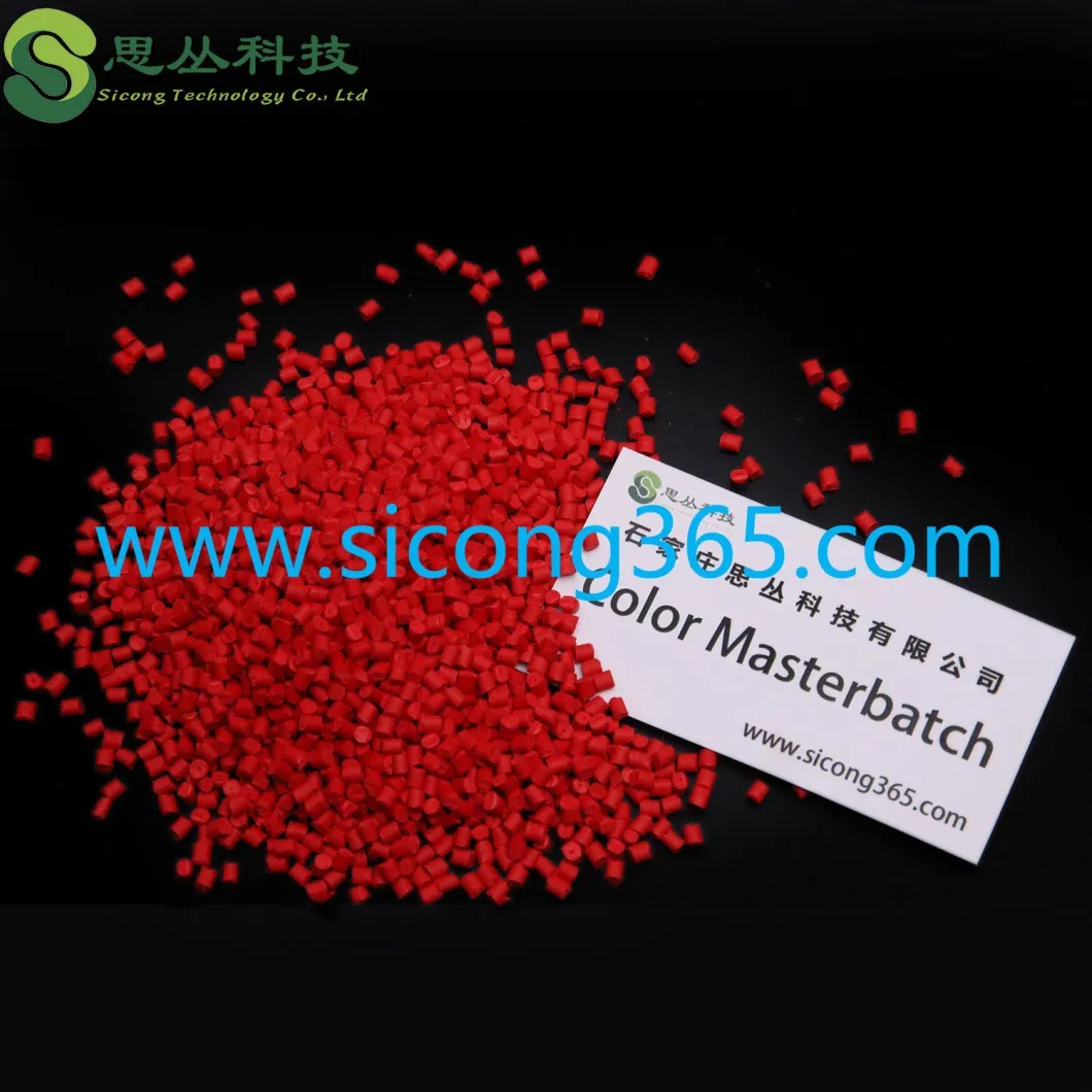 Dongguan PP Color Masterbatch PE Injection Masterbatch Blow Molding Filler PP Regenerated Modified Raw Materials