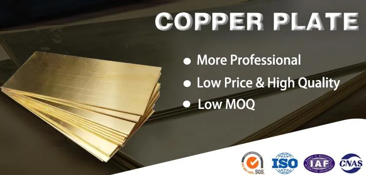 Copper Sheet Cupro Nickel 90/10 Copper Nickel Plate / Cupronickel 70/30 Sheet
