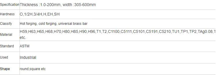 Cheap Price C2600 18mm Copper Bar Rods Alloy Export C14500 Tellurium 6mm Copper Round Bar Rods