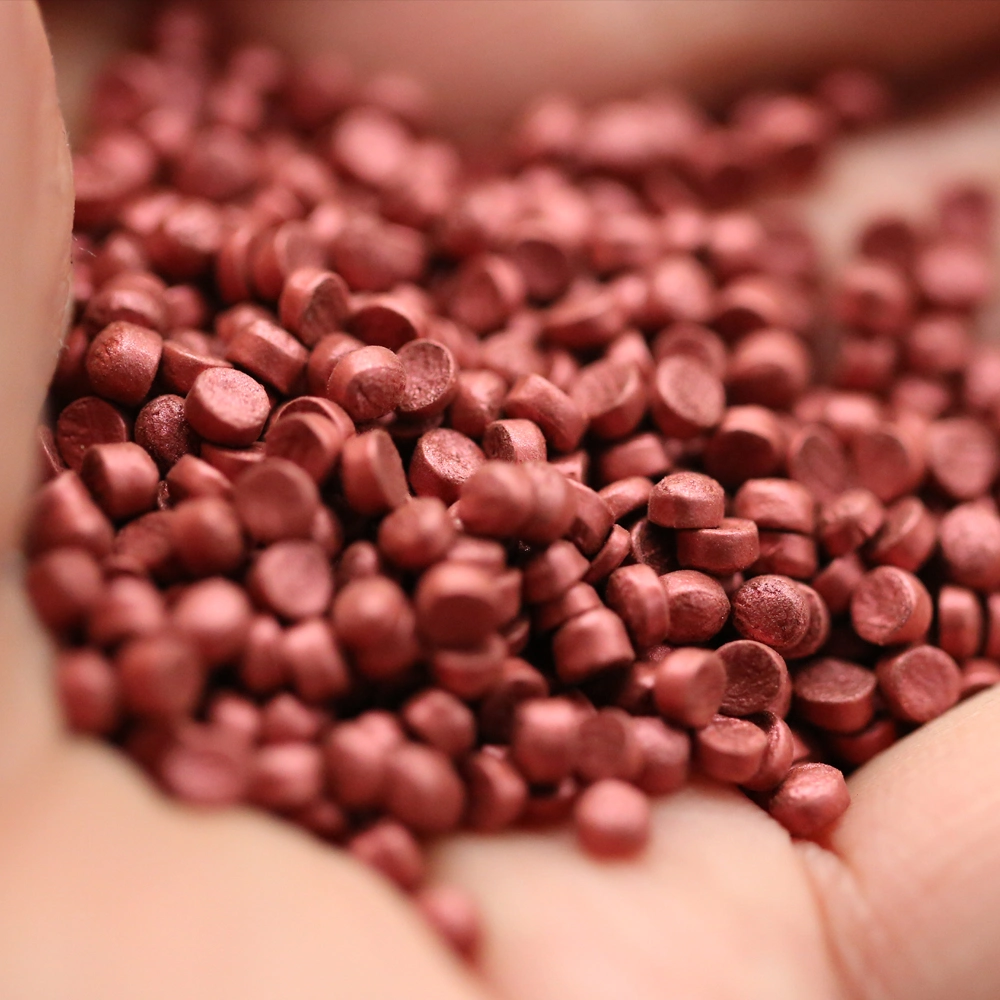 Brightener Plastic Raw Material Pellets PP PE Color Masterbatch for Injection and Extrusion