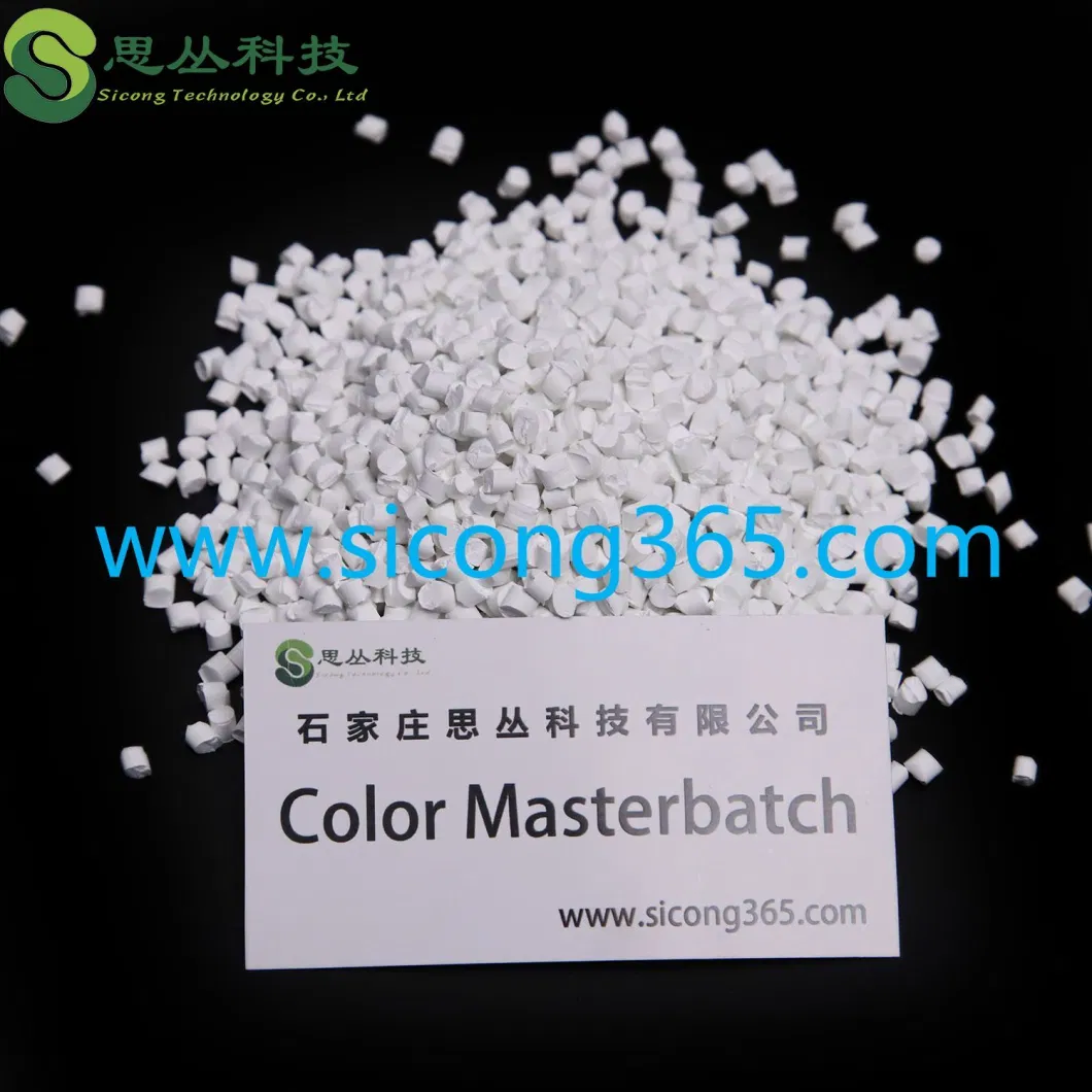 Dongguan PP Color Masterbatch PE Injection Masterbatch Blow Molding Filler PP Regenerated Modified Raw Materials