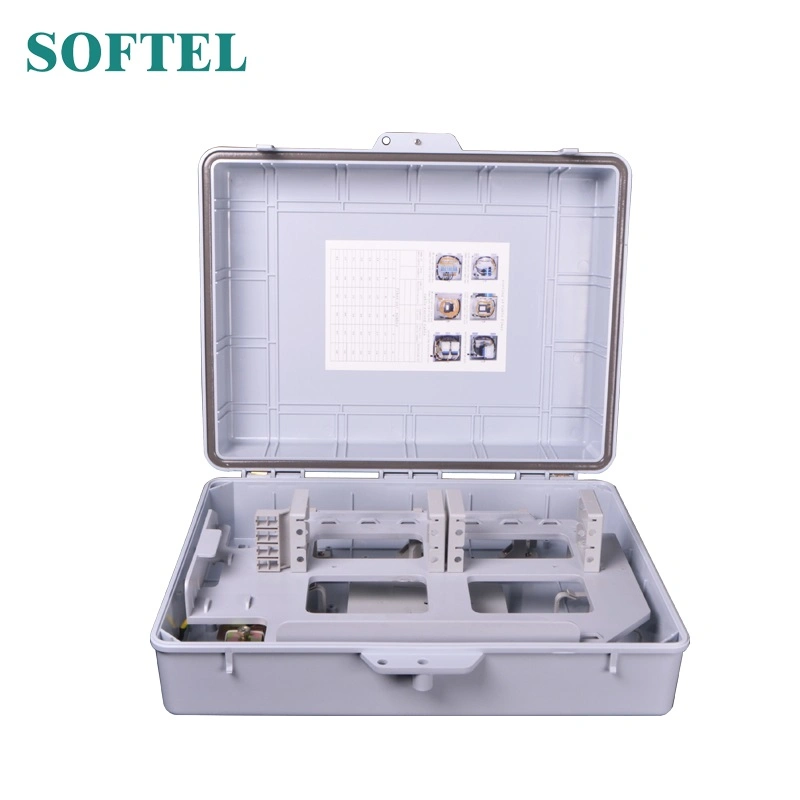 FTTH 12-24 Core Sc/FC/St/LC Wall Mount Splicing Fiber Optic Termination Box