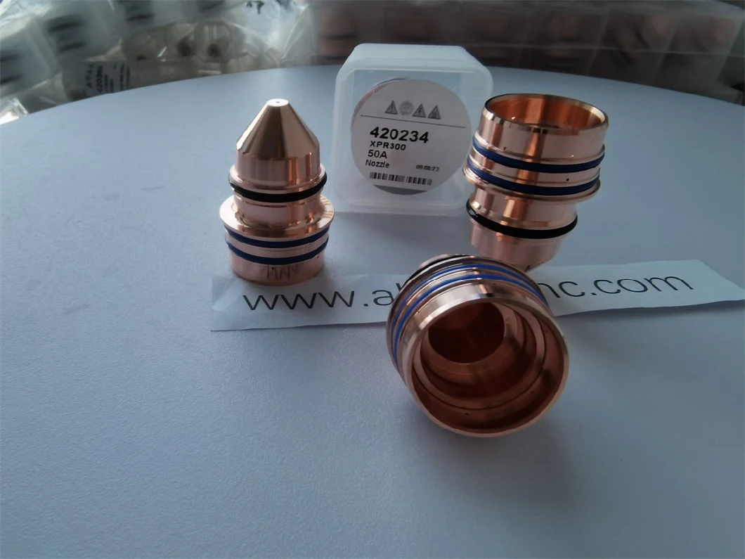 Original Replaces Plasma Cutting Tellurium Copper Torch Main Body 228716 for Powermax105 Plasma Torch