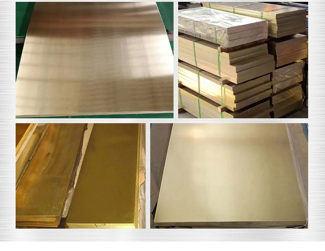Manufacture Copper Sheets Construction Decoration Scrap Wire Pure Bronze Price Metal Brass/Copper Plate