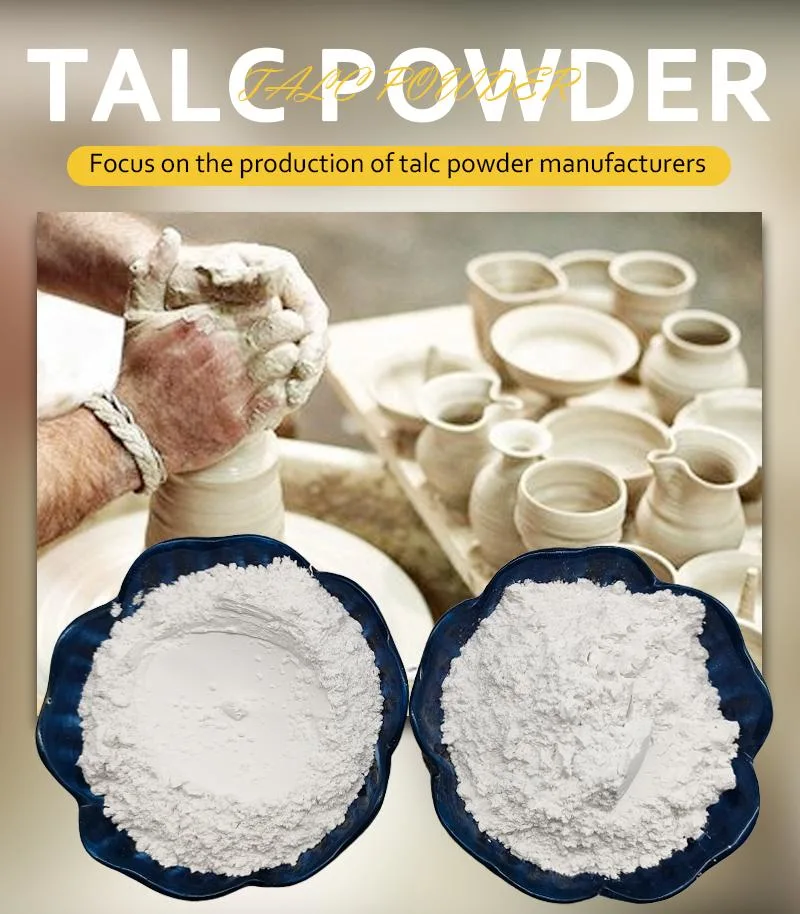 Talc Powder for Plastics High Purity White Mineral Talcum for PP Masterbatch