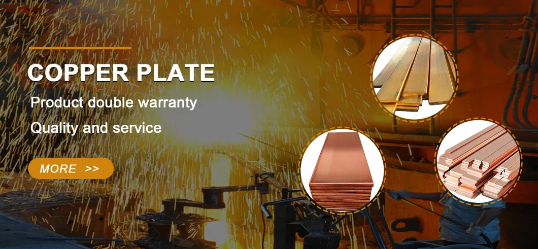 Customized 99 Percent Pure Bronze Metal Pure Brass Plate Copper Sheet