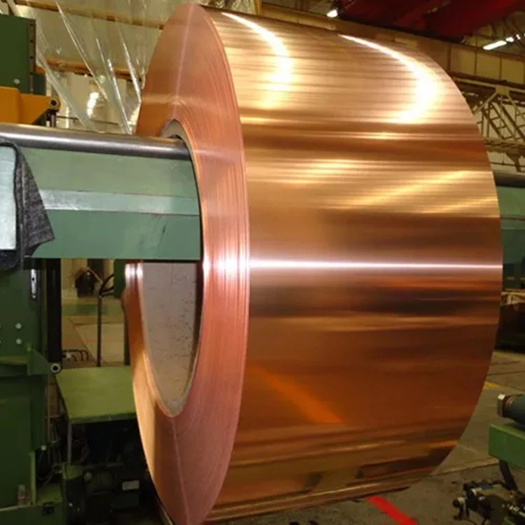 Beryllium Copper Strip/Foil/Coil/Tape /Single Light Lithium Battery Copper Foil and Thickness 15micron for PCB