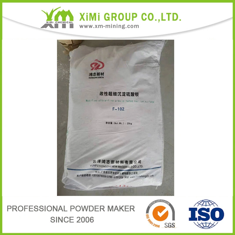 Ultra-Fine 0.3 Micron Baso4 Powder Barium Sulphate for Engineering Plastic Masterbatch