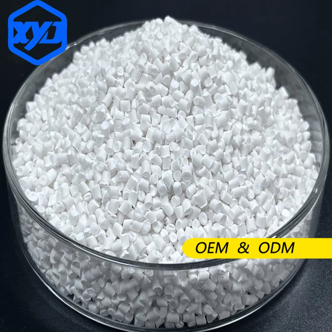 China Resin Manufacturer Calcium Carbonate Granules/CaCO3 Filler Masterbatch for LDPE PP