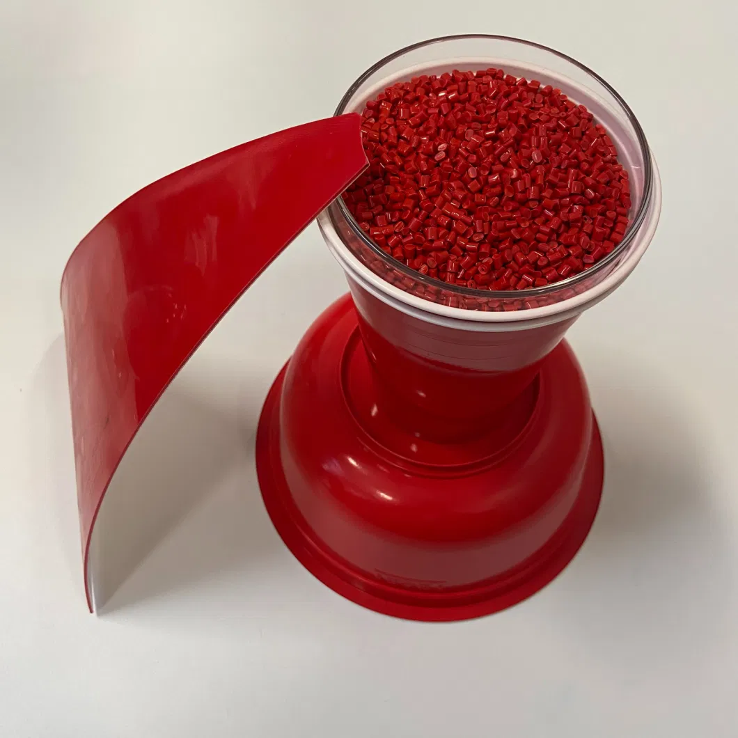 Heat-Stable EVA-Based Red Masterbatch for Food Packaging