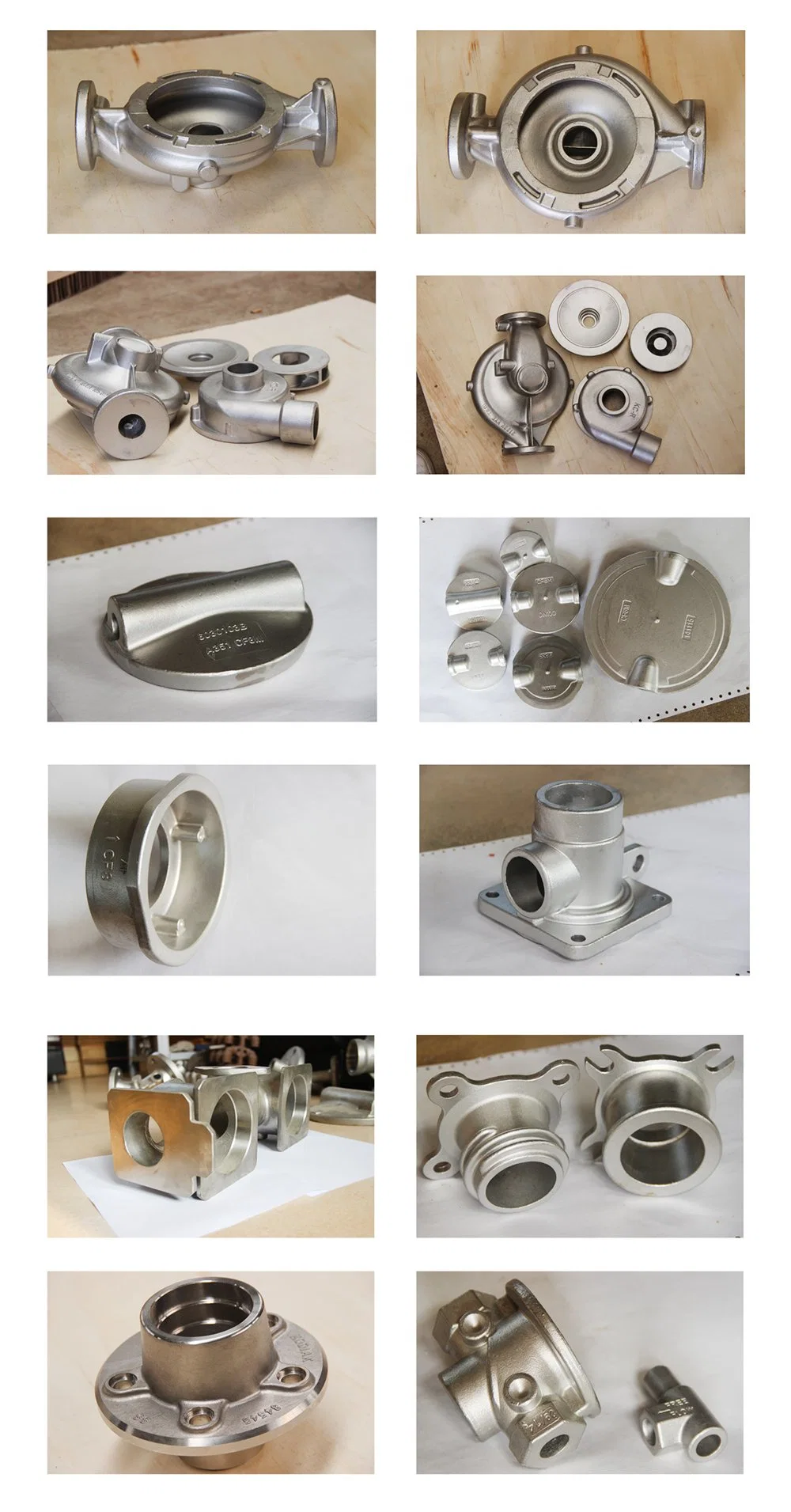 Made in China Customizing Service 304 316 Stainless Steel Precision Metal Cast Brass Bronze Casting