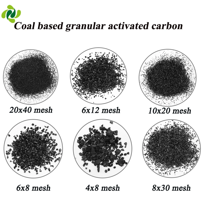 210 Molasses Value Black Coal Granular Activated Carbon Applied in The Field of Pharmaceutical Purification
