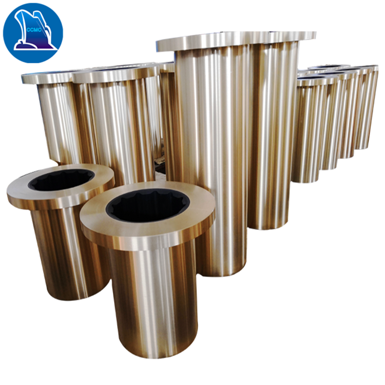 High Quality Customizable and Variety of Size Bronze Brass Marine Lubricated Sleeved Bearing for Shaft