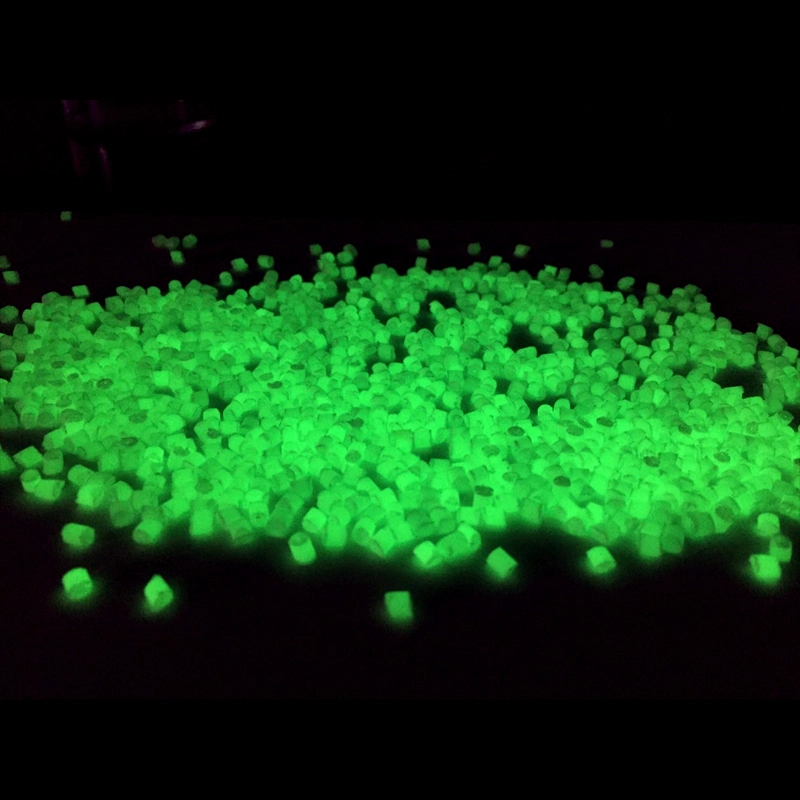 China Glow Phosphorescent Pigments Photoluminescent Masterbatch for Plastic