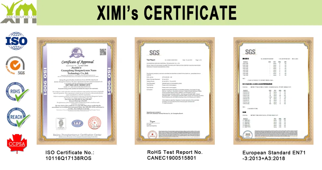 Ultra-Fine 0.3 Micron Baso4 Powder Barium Sulphate for Engineering Plastic Masterbatch