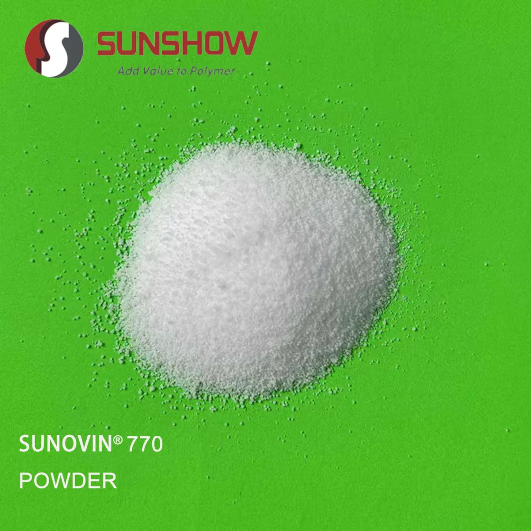 Sunshow Light Stabilizer PP PE Application UV-622 Chemical Bulk Stock Masterbatch