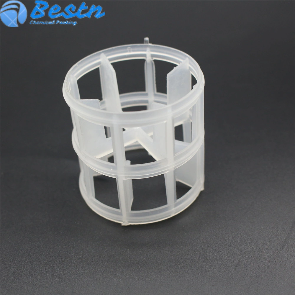 Polypropylene Plastic High Flow Ring Packing PP PVDF CPVC PE with 50, 76mm