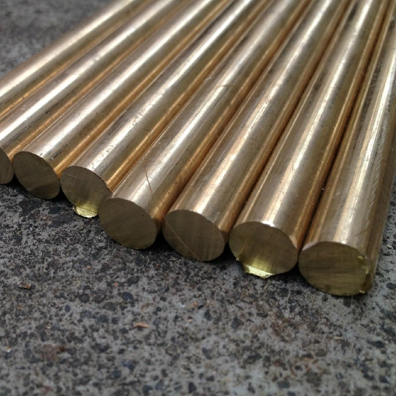 Cuzn40pb2 / C38000 Yellow Brass Bar Round Flat Square Shape Copper Bars