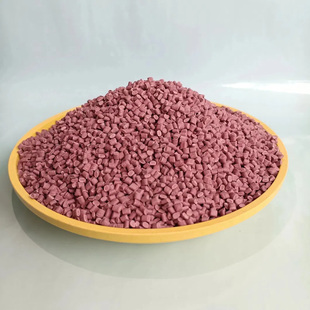 Red Color CaCO3 Compound Filler Masterbatch Color Masterbatch for Construction Film-Materials