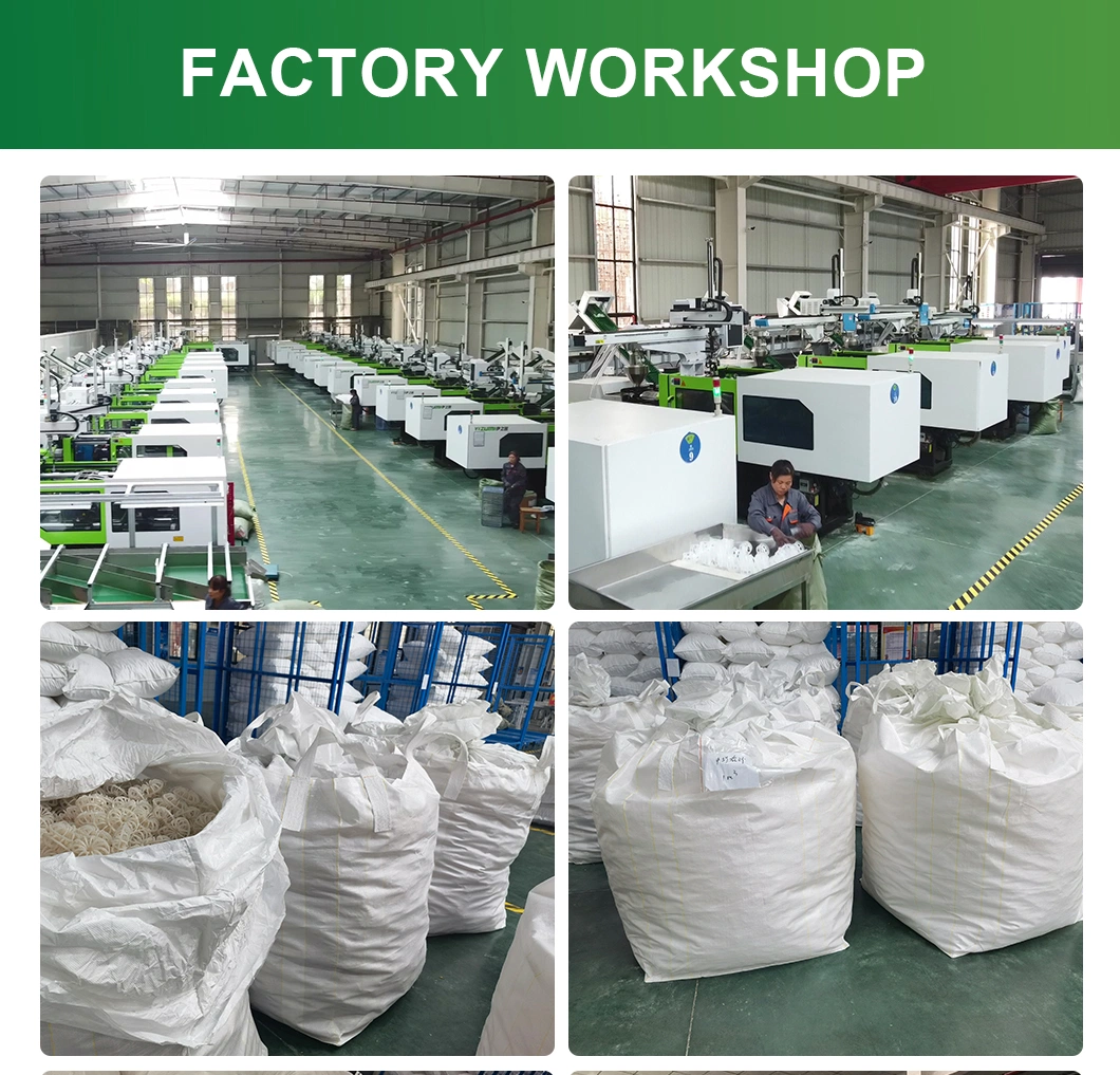 Distillation Tower Water Treatment Filter Media PP PE PVC Plastic Lanpack