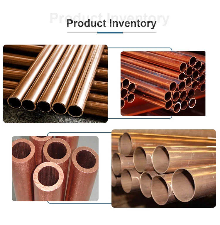 Copper Nickel Alloy Tube Pipe C70600/CuNi10fe1mn /Cn102 En12451 CuNi10fe1mn Capillary Clamp GB/T1527-2006 JIS H3300-2006 ASTM B75m Astmb42 111 395 B18 Tubing